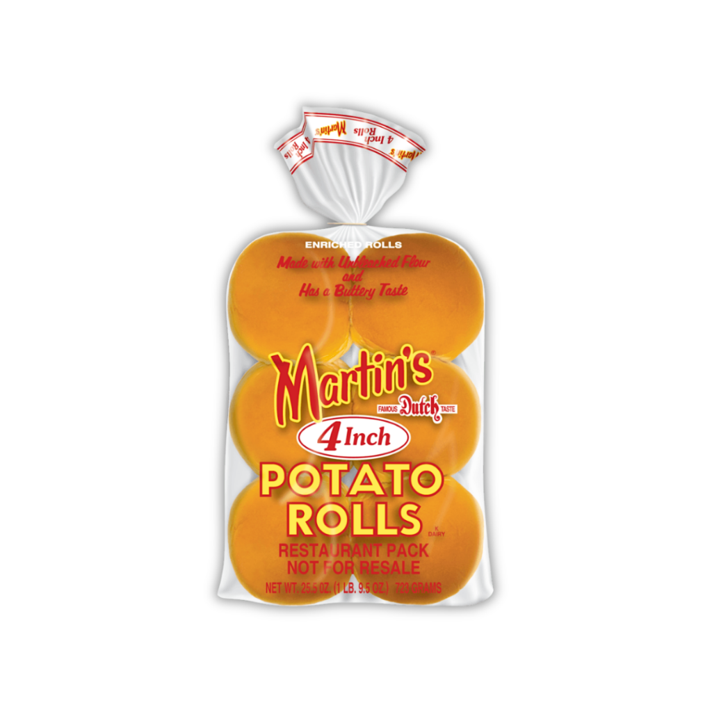 Potato Rolls MARTIN'S 4 inch / 10 cm - Premium Cheese